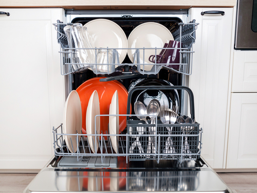 Use a dishwasher efficiently